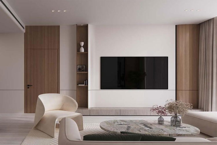 Binghatti SkyFlame - غرفة المعيشة